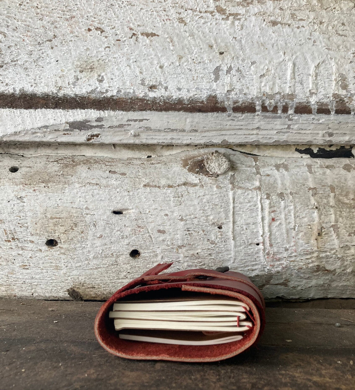 Red Leather Grimoire Journal
