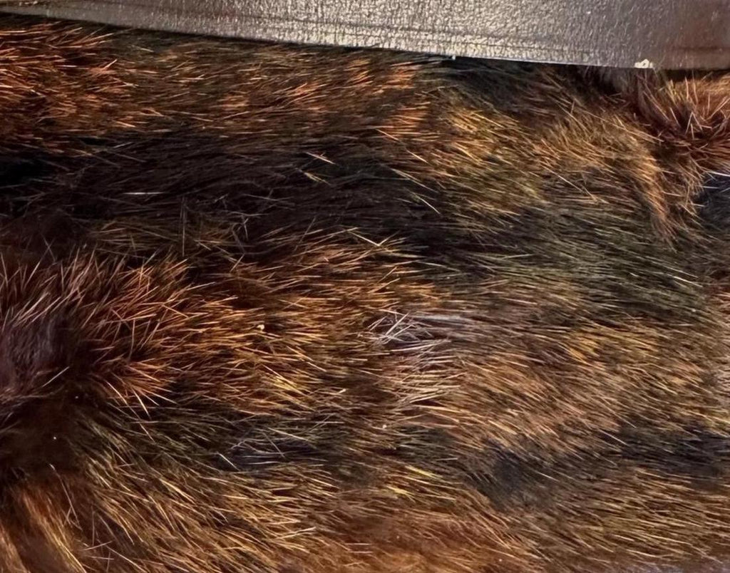 Handmade Fur Leather Journal