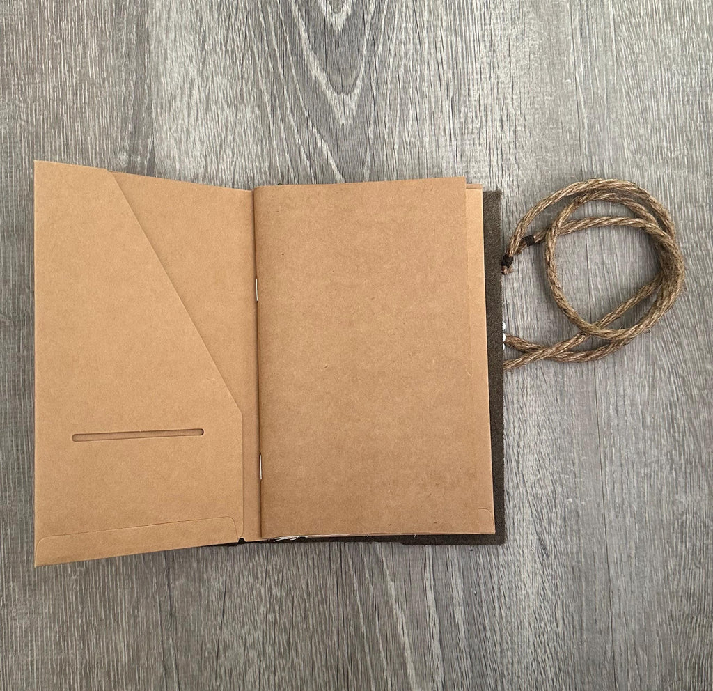Mermaid Tail Leather Journal