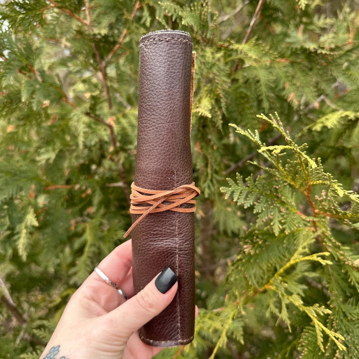Leather Ritual Scroll